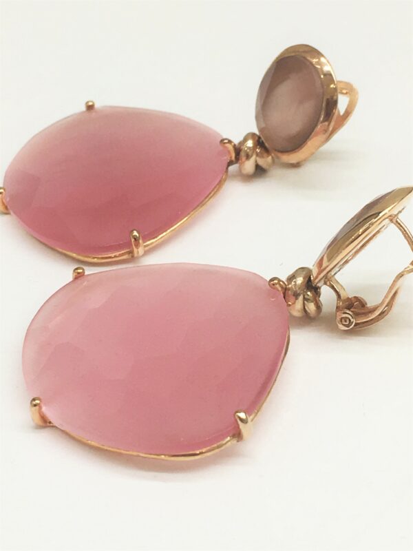 Oorbellen roze - Afbeelding 2