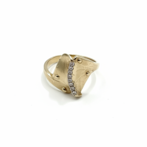 Ring geelgoud diamant